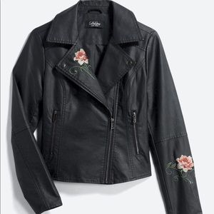 NWT Faux Leather Jacket